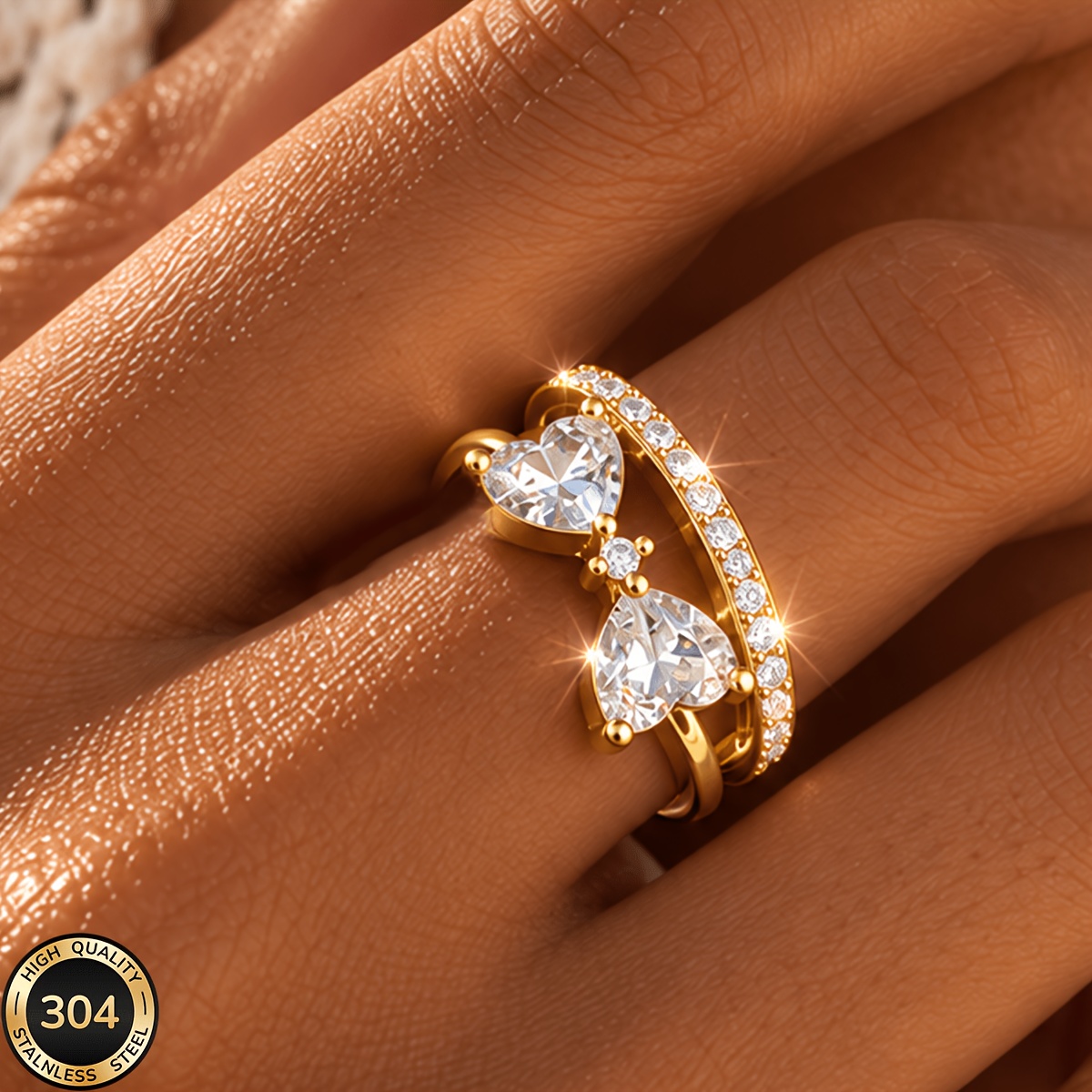 Women's Simple Unique Open-End Delicate Ring